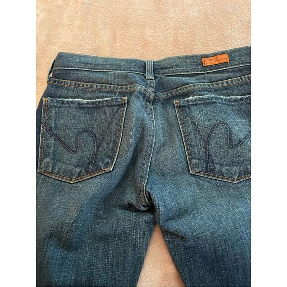 Citizens of humanity Ingrid #002 low waist flare 100% cotton Jeans Size 27 - Picture 6 of 16